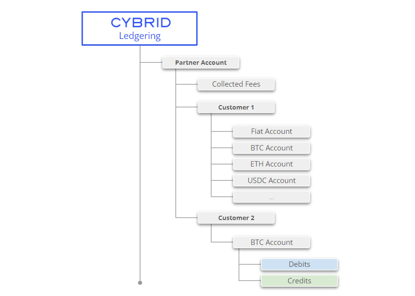 cybrid ledgering and fbo account